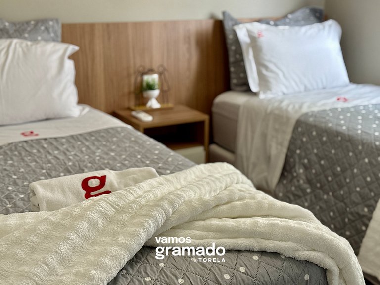 The Garden 202B - Apê 2 dorm, 1 vaga, Gramado