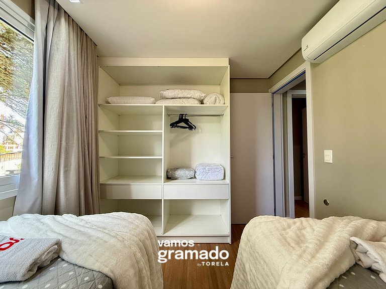 The Garden 202B - Apê 2 dorm, 1 vaga, Gramado