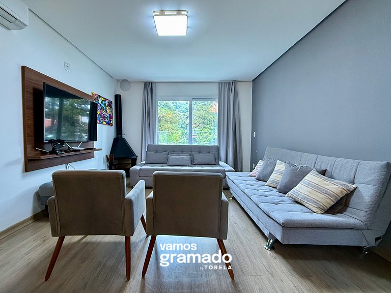 Loft Gramado - Rua Tia Rita Junto aos principais Fondues