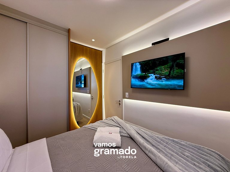 La Reserve 302B - Próximo ao centro de Gramado
