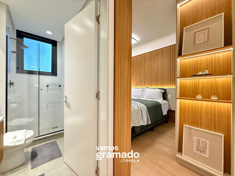 La Reserve 302B - Próximo ao centro de Gramado