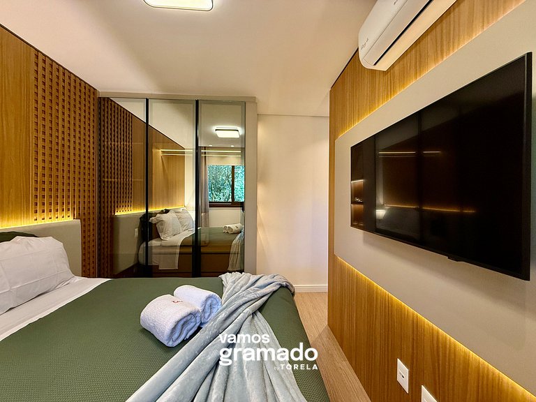 La Reserve 302B - Próximo ao centro de Gramado