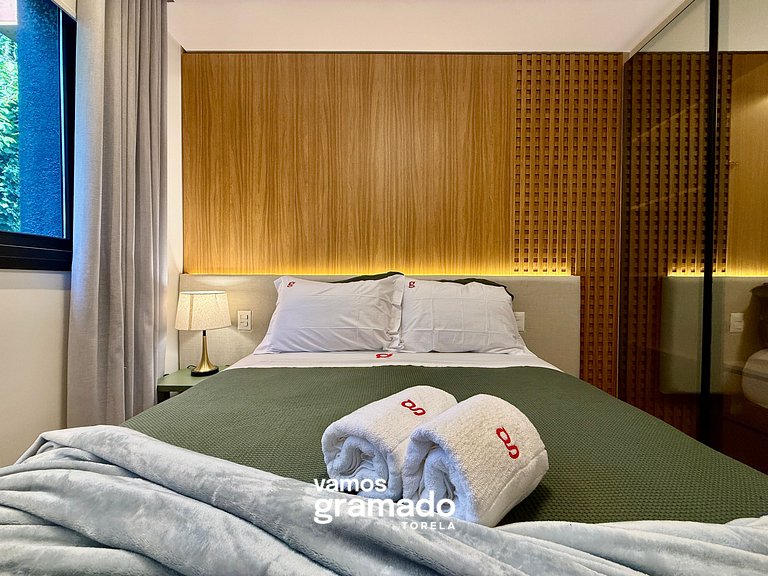La Reserve 302B - Próximo ao centro de Gramado