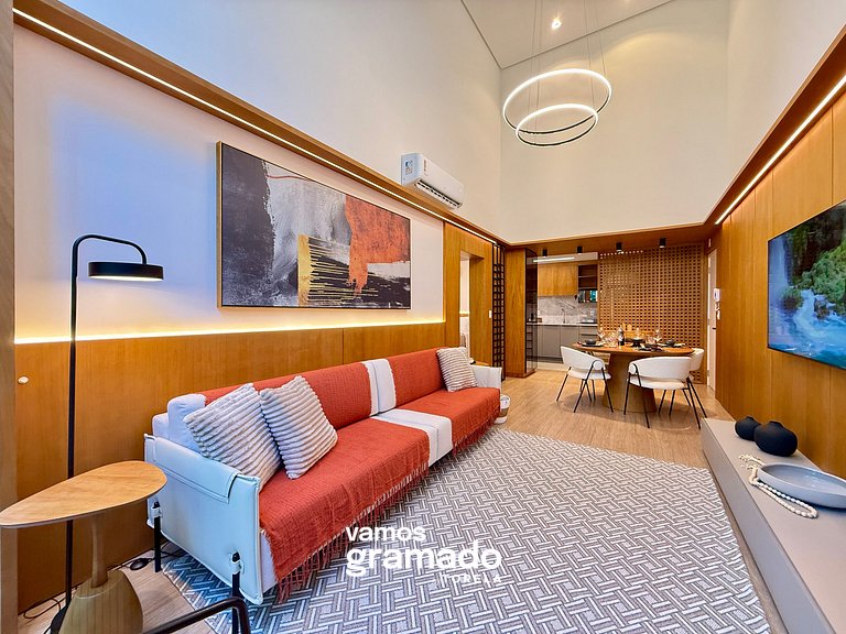 La Reserve 302B - Próximo ao centro de Gramado