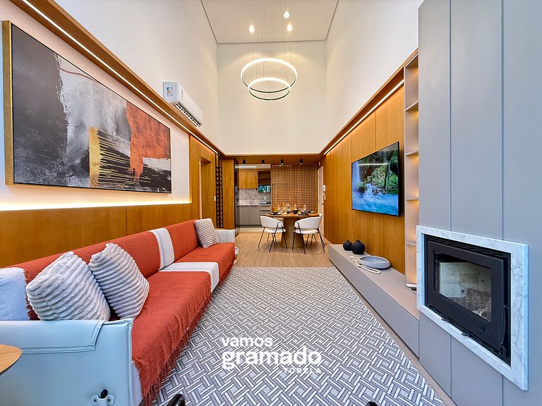 La Reserve 302B - Próximo ao centro de Gramado