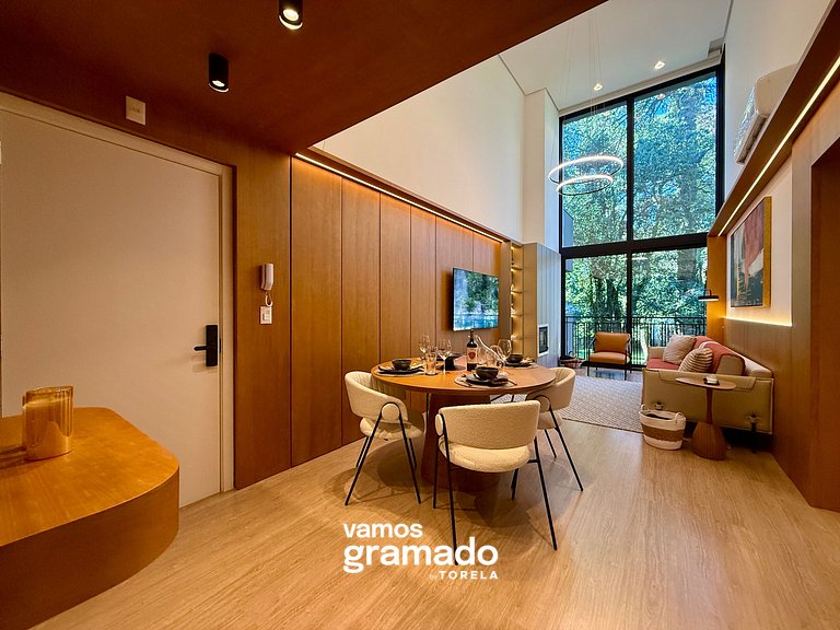 La Reserve 302B - Próximo ao centro de Gramado