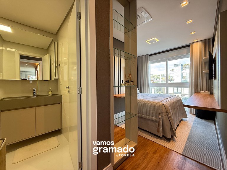 Vêneto 202 - Gramado, 2 suítes, lazer completo