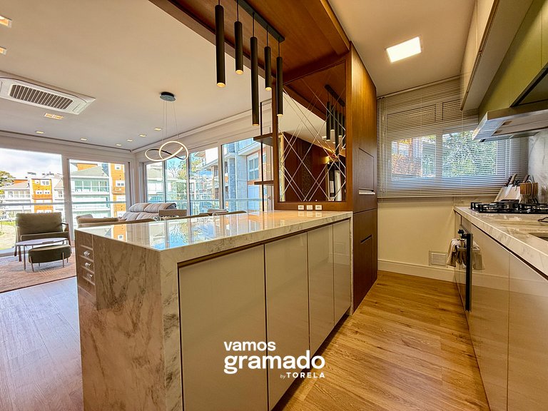 Vêneto 202 - Gramado, 2 suítes, lazer completo