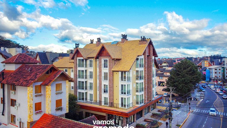 San Telmo 402 - Apto no Centro de Gramado