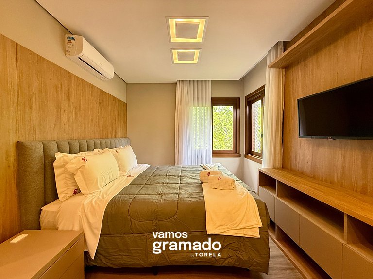 Gartenhaus 404 - 3 dorm rua mais bonita de Gramado