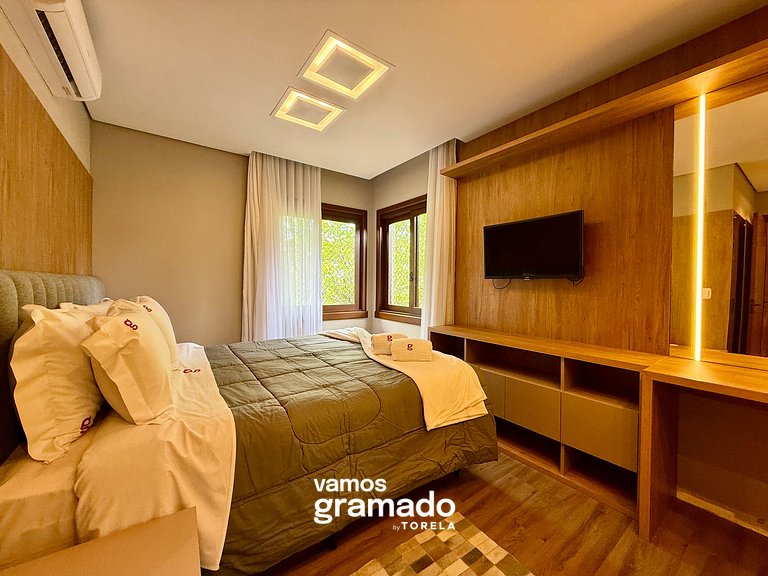 Gartenhaus 404 - 3 dorm rua mais bonita de Gramado
