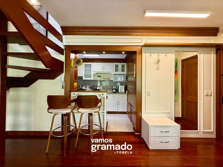 Gartenhaus 404 - 3 dorm rua mais bonita de Gramado