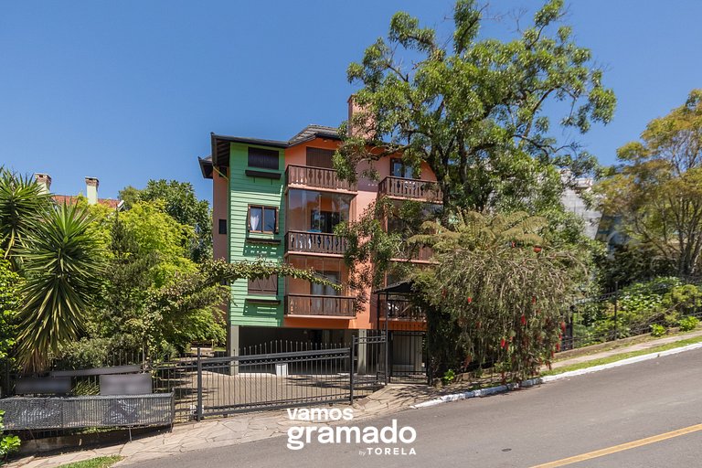 Bavária 205 - Apartamento em Gramado - 5min da Rua Coberta
